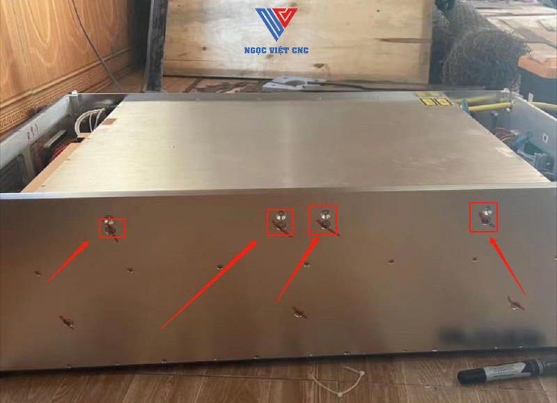 Dịch vụ sửa nguồn cắt laser fiber tại Ngọc Việt CNC