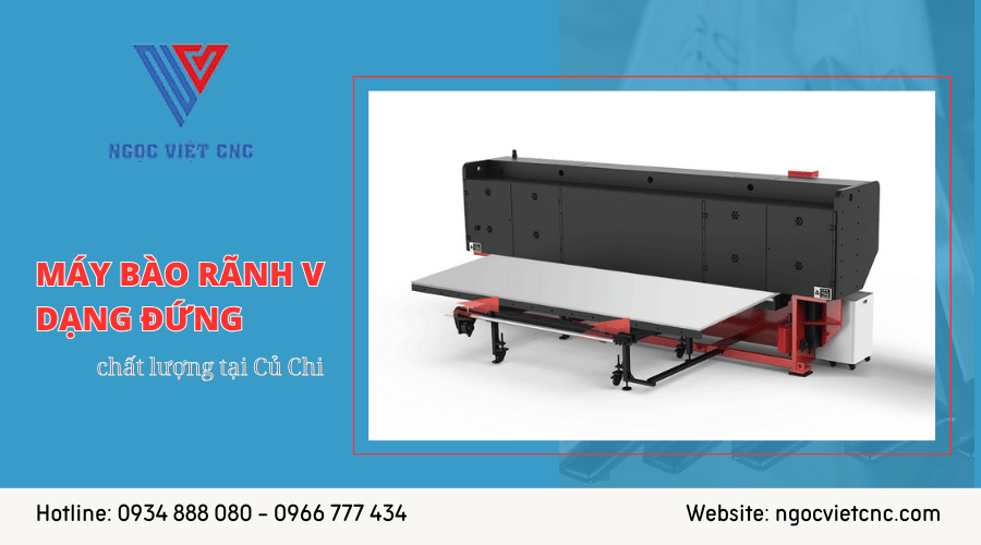 máy bào rãnh V