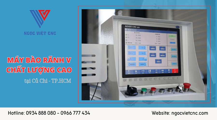 máy bào rãnh V
