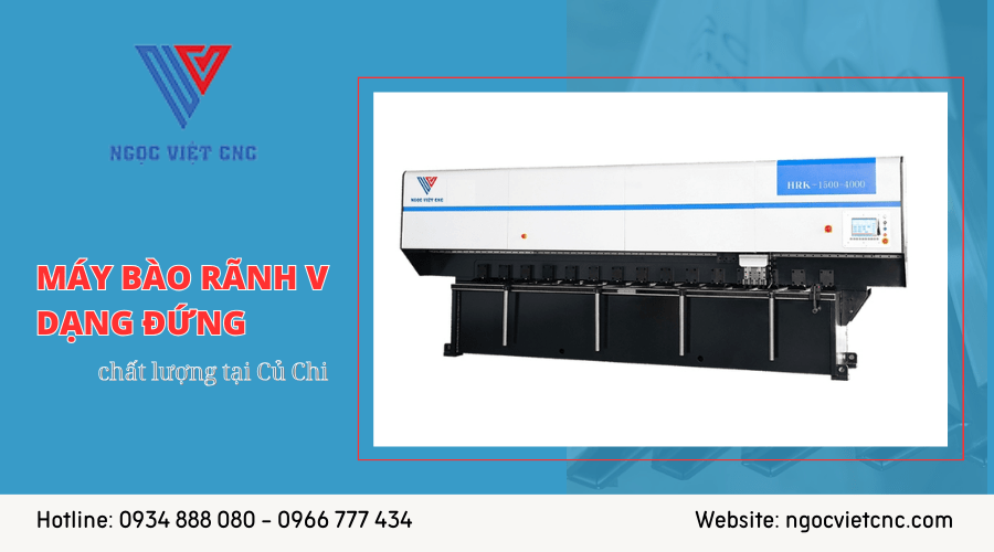 máy bào rãnh V