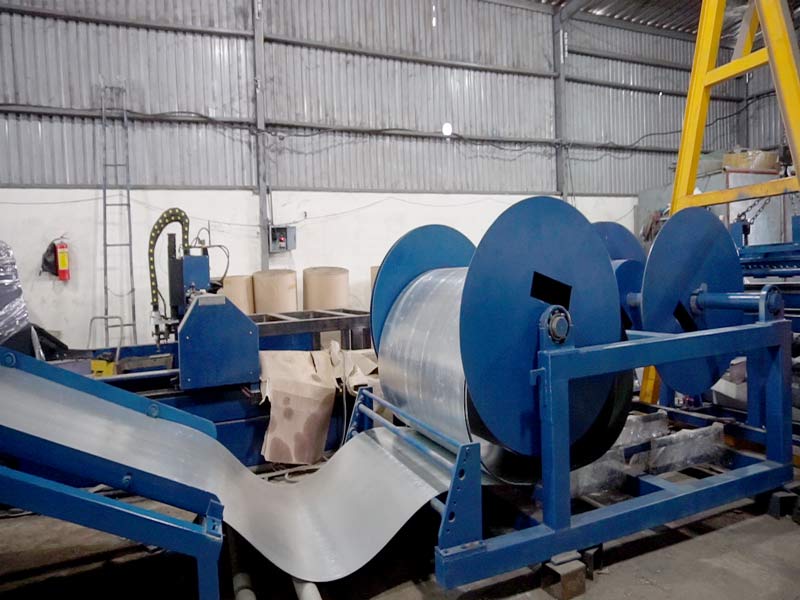 Dây Chuyền Ống Gió Tự Động- Autoline VI Dàn Đỡ Tole Dây Chuyền Ống Gió Tự Động- Autoline VI