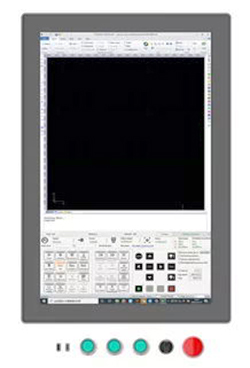 Máy cắt laser fiber cắt sắt hình