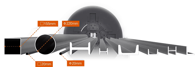 Máy cắt laser fiber cắt sắt hình