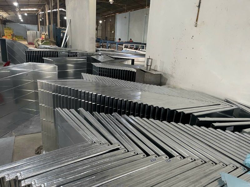 Tăng năng suất sản xuất ống gió