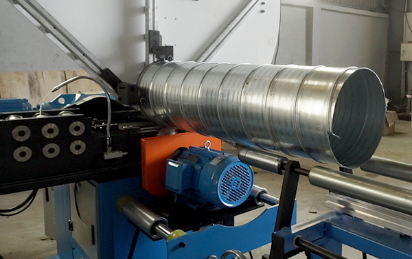 Máy gia công ống gió tròn