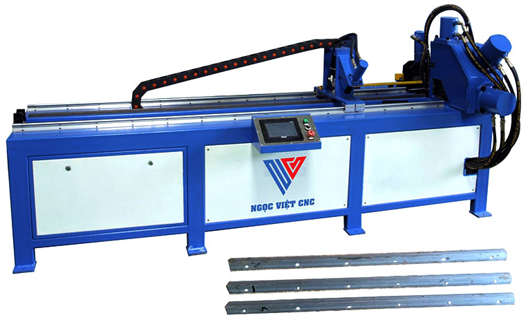 Máy đục lỗ mặt bích V tự động