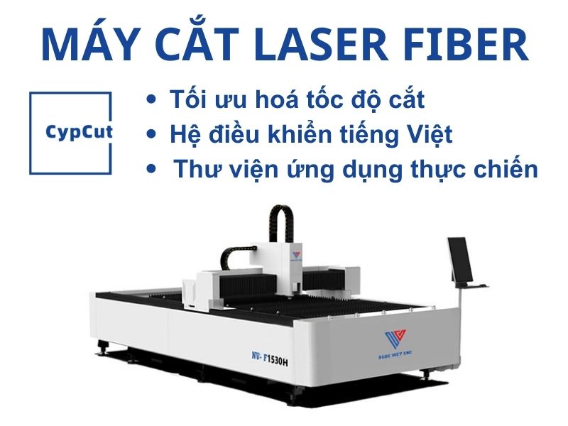 Ưu điểm máy cắt laser fiber tại Ngọc Việt CNC