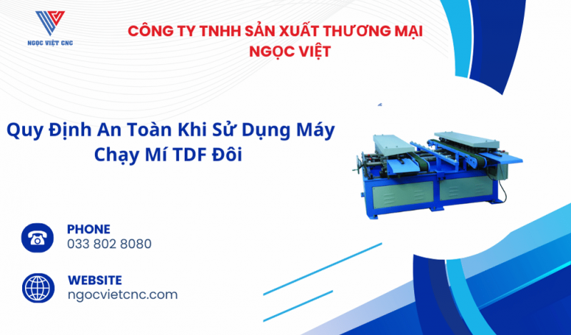 5 Quy Định An Toàn Khi Sử Dụng Máy Chạy Mí TDF Đôi