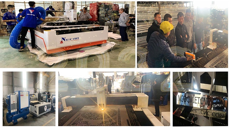 Cách hoạt động của máy cắt laser fiber CNC