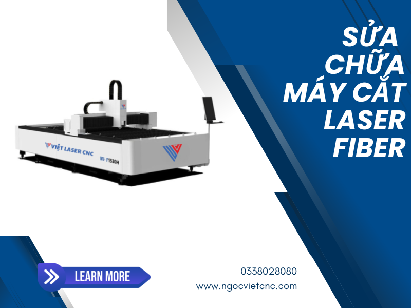 Hư hỏng thường gặp của máy cắt laser fiber và cách khắc phục