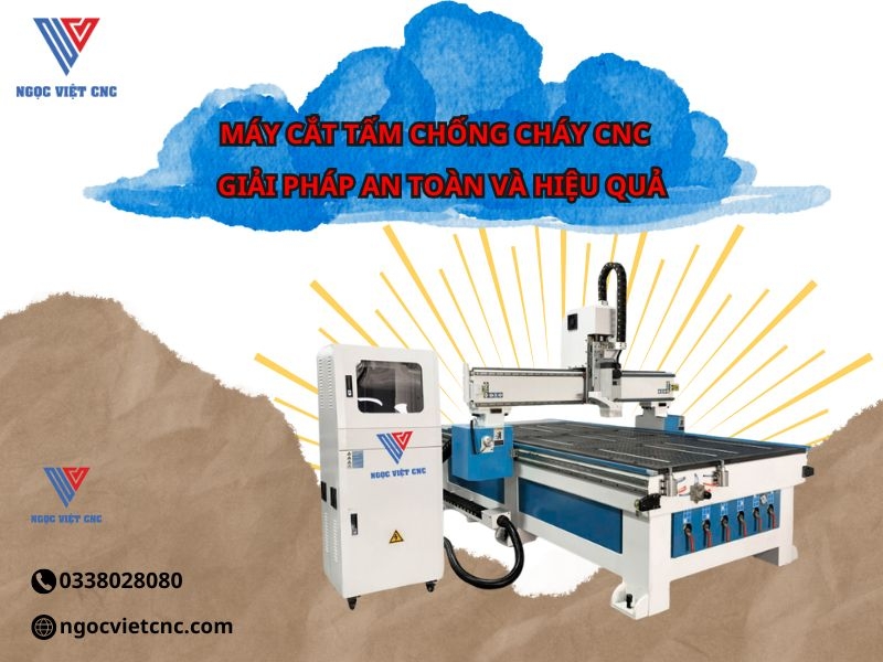 MÁY CẮT TẤM CHỐNG CHÁY CNC
