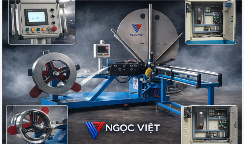 7 Lý Do MÁY CHẠY ỐNG GIÓ XOẮN Trở Thành Thiết Bị Không Thể Thiếu Trong Ngành HVAC