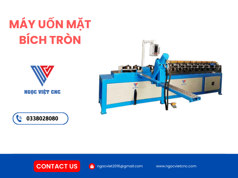 Máy Uốn Mặt Bích Tròn: Giải pháp hoàn hảo cho ngành cơ khí xây dựng
