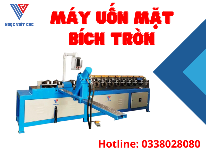 Máy uốn mặt bích tròn và máy đột sắt góc