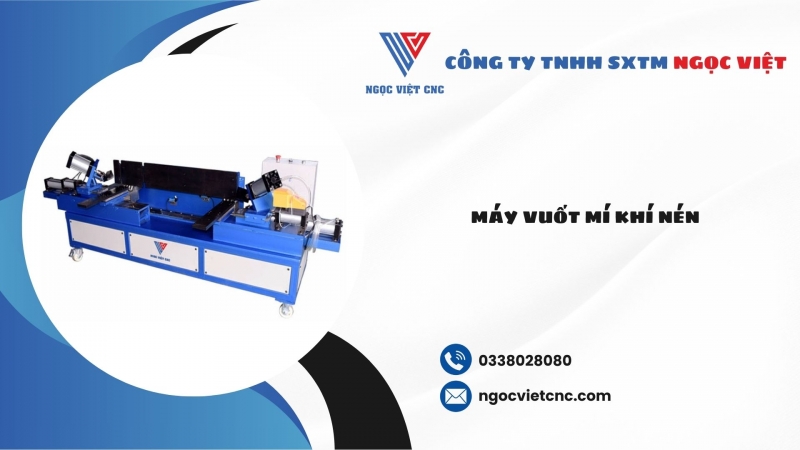 Máy Vuốt Mí Khí Nén