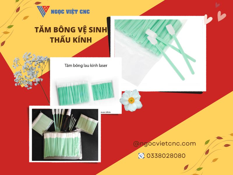 Tăm bông vệ sinh thấu kính - Vệ sinh thấu kính hiệu quả